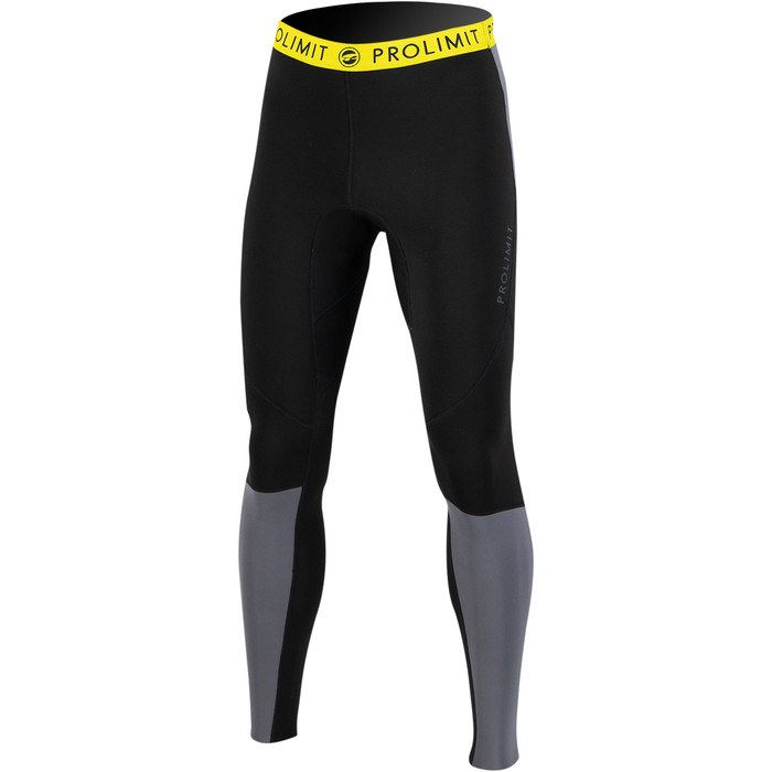 2024 Prolimit Mens Airmax 2mm Wetsuit SUP Trousers 14480 - Black / Dark Grey / Yellow